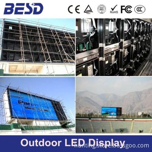 customized P8 outdoor led display panel manufacturer